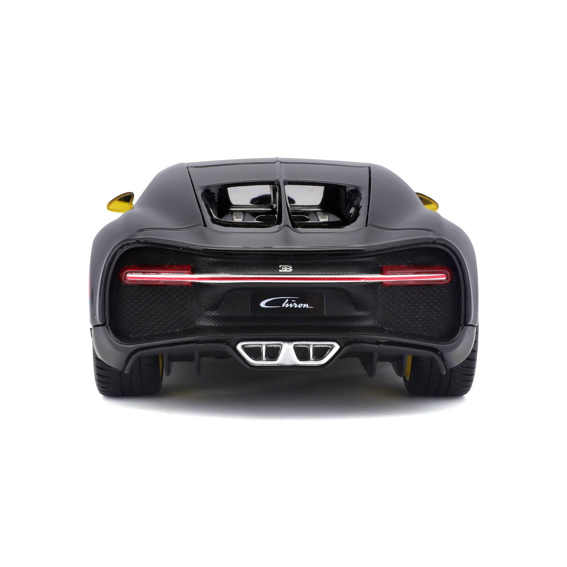 10-31514 YL+BK Burago Maisto 1:24 - Bugatti Chiron Gialla/Nera