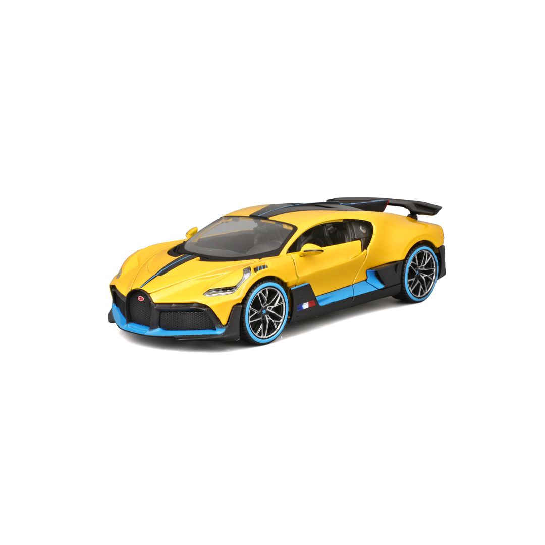 31526 Bburago Maisto - Bugatti Divo, gialla - Scala 1:24