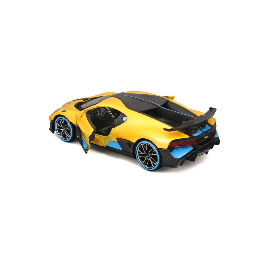 31526 Bburago Maisto - Bugatti Divo, gialla - Scala 1:24