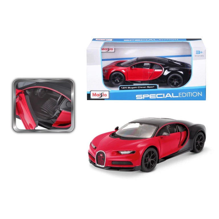 31526 Bburago Maisto - Bugatti Divo, rossa - Scala 1:24