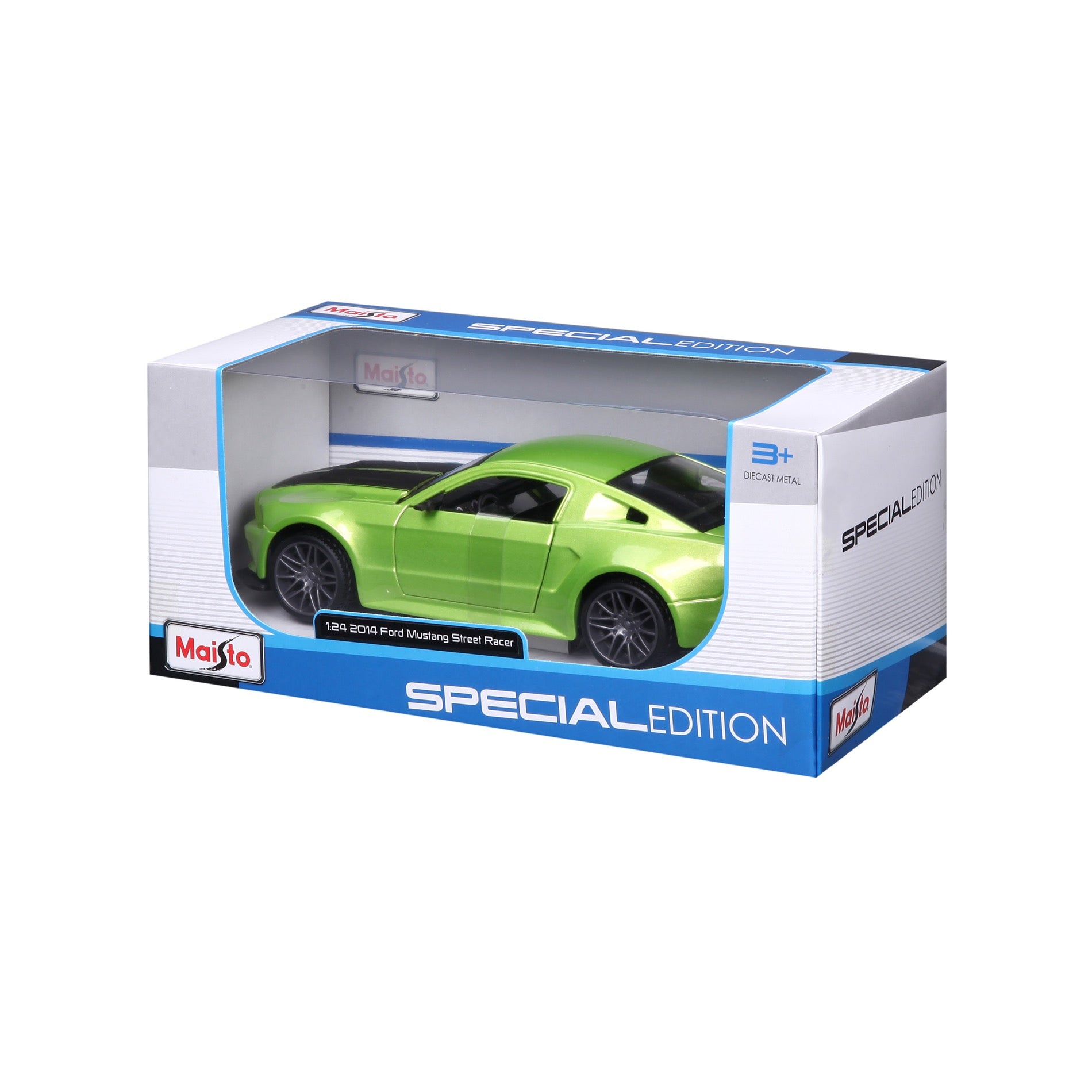 31506 Bburago Maisto 1:24 - Ford Mustang Street Race Verde Met