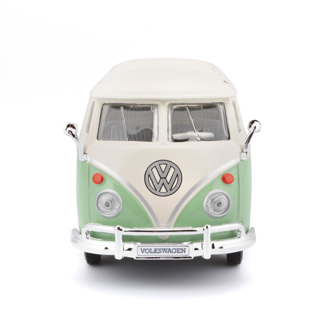 10-31956 Bburago Maisto - Volkswagen Van "Samba", verde - Scala 1:25