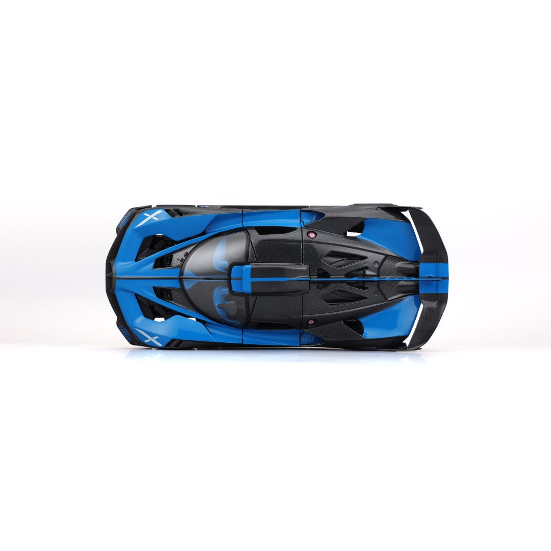 *10-32911 Burago Maisto - Bugatti Bolide, blu e nera - Scala 1:24