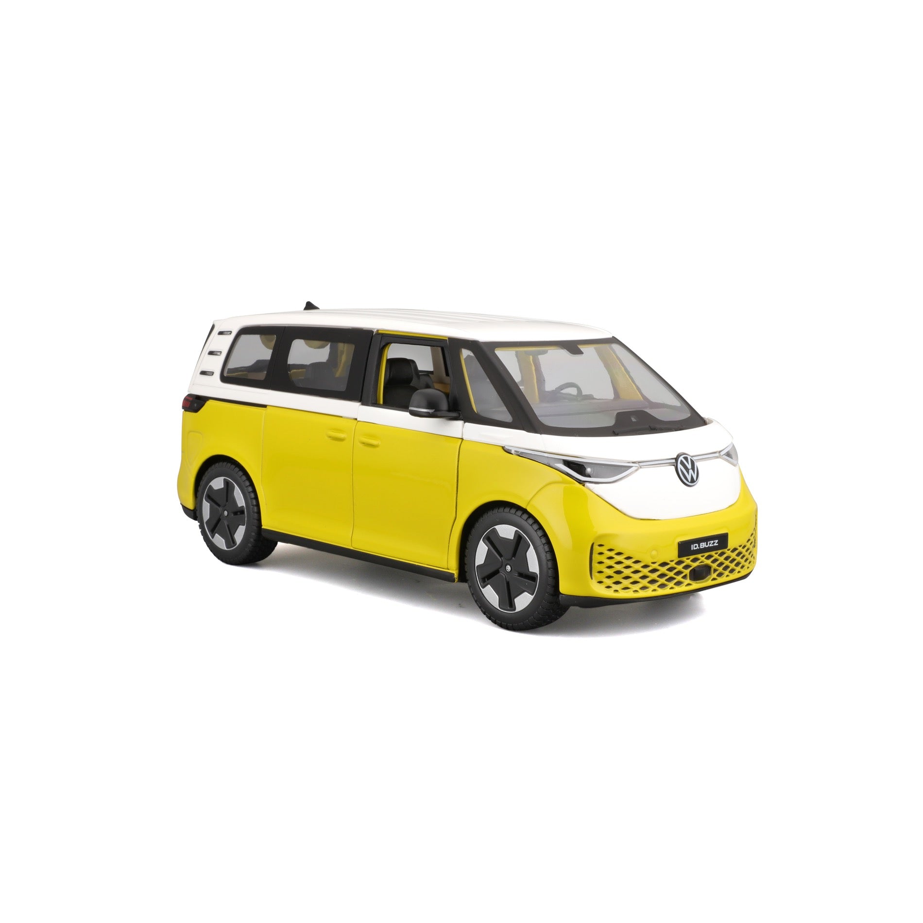 10- 32914 Burago  Maisto 1:24 - 2023 Volkswagen ID. Buzz Bianca/Gialla