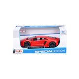 31210 - 1:24 -Bburago Maisto  Lamborghini Aventador LP 700-4Mt Arancione