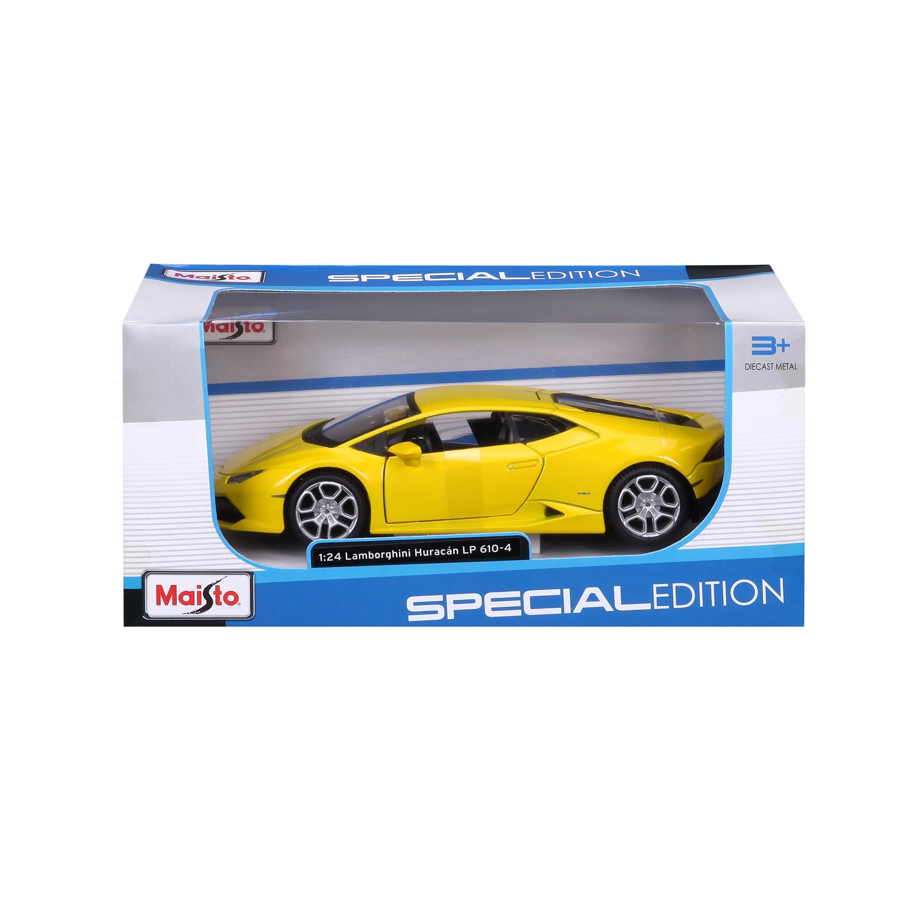 31509 YL -Bburago Maisto  1:24 - Lamborghini Huracn LP 610-4 Pearl Gialla