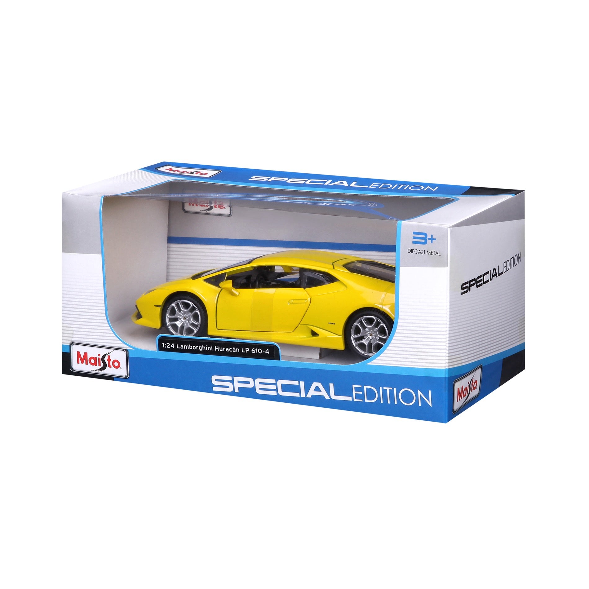 31509 YL -Bburago Maisto  1:24 - Lamborghini Huracn LP 610-4 Pearl Gialla