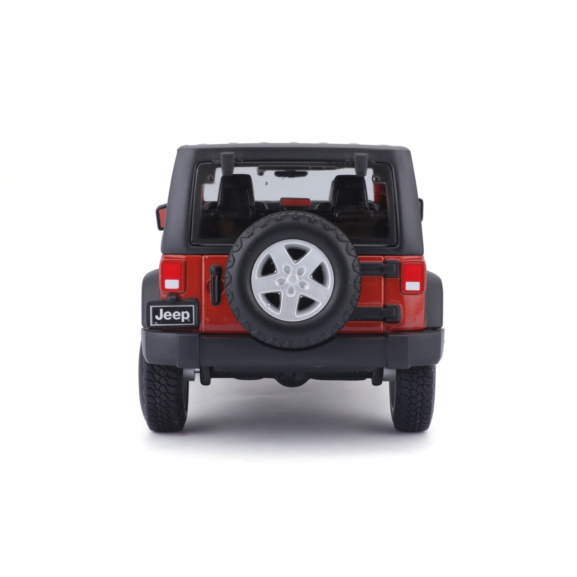 31268-Bburago Maisto SE Trucks 2015 Jeep Wrangler Unlimited Arancione Met.1:24