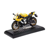 32723 Bburago Maisto - Yamaha YZF-R1 (2021), gialla - Scala 1:12