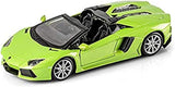 39124 Bburago - Model Kit - Lamborghini Aventador LP 700-4 Roadster, verde