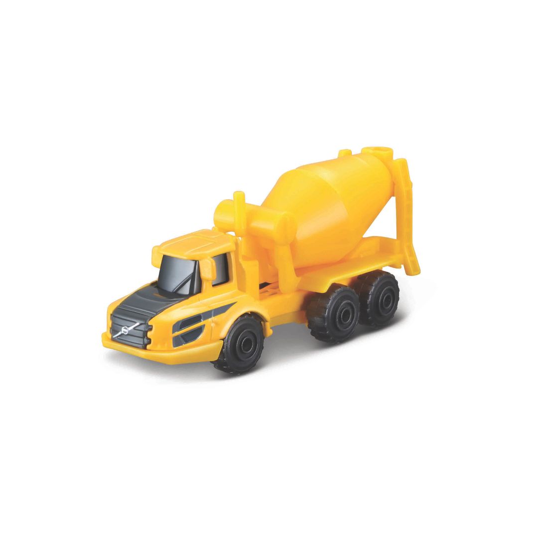 10-153643 Bburago - Mini Work Machines: Volvo A25G Betoniera