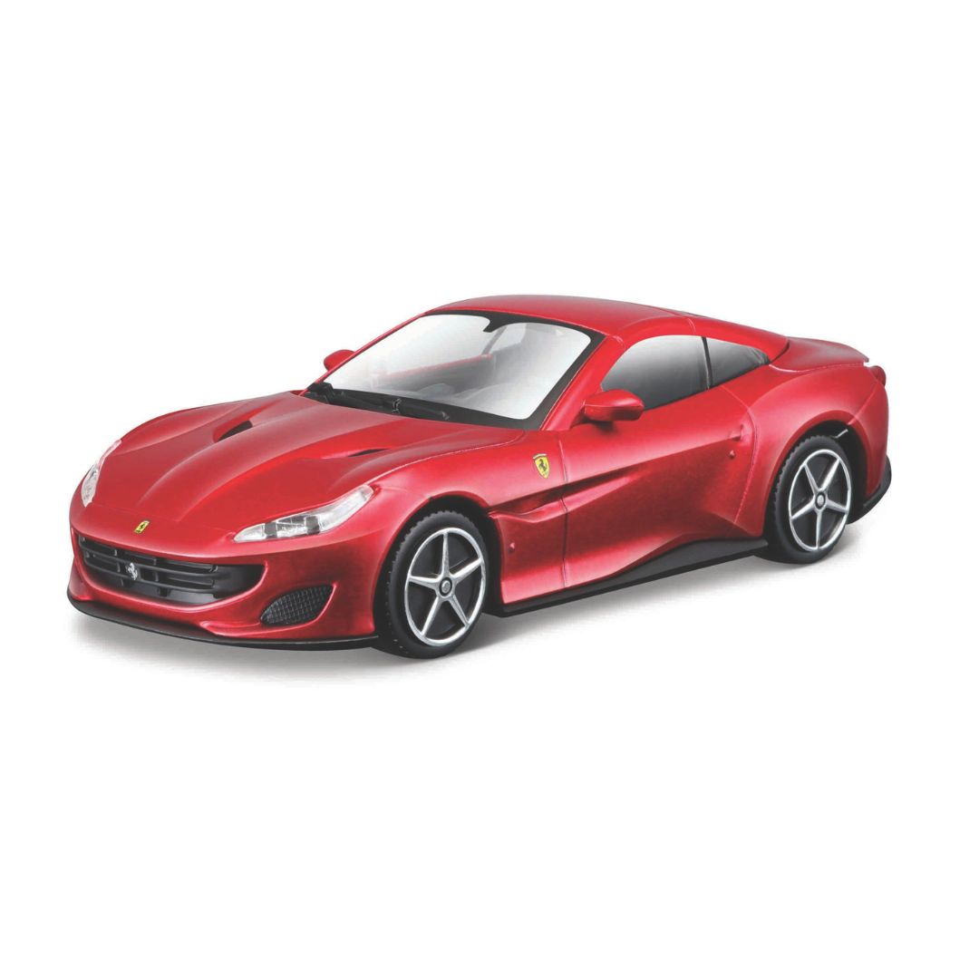 18-36051 Bburago Ferrari Race&Play - Ferrari Portofino, rossa  - 1:43
