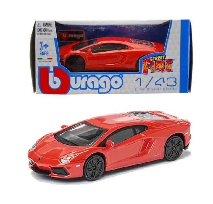 18-30231 Bburago Street Fire  Lamborghini Aventador LP700-4 araccione 1:43