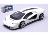 18-30459 Bburago Street Fire Lamborghini Countach LPI 800-4 bianca 1:43