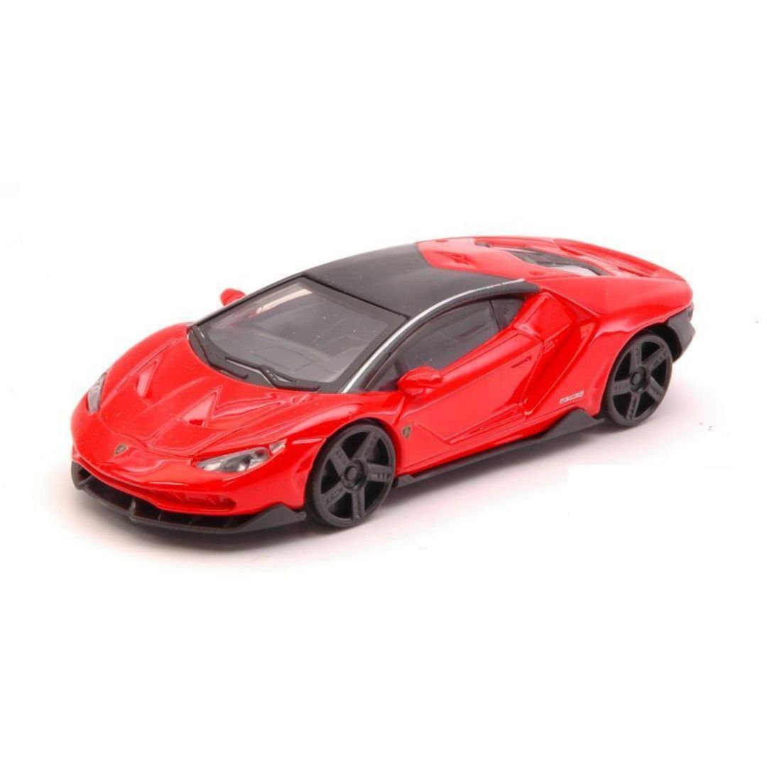 18-30382 Bburago Street Fire - Lamborghini Centenario, rossa - Scala 1:43