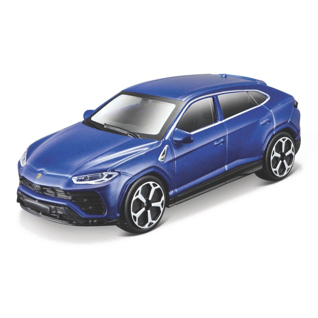 18-30392 Bburago Street Fire - Lamborghini Urus, blu  - Scala 1:43