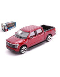 18-30467- Bburago Street Fire - 2022 FORD F-150 LIGHTING rosso Scala 1:43