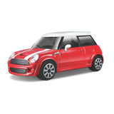 18-30257- Bburago Street Fire -MINI COOPER S rossa   scala 1:43