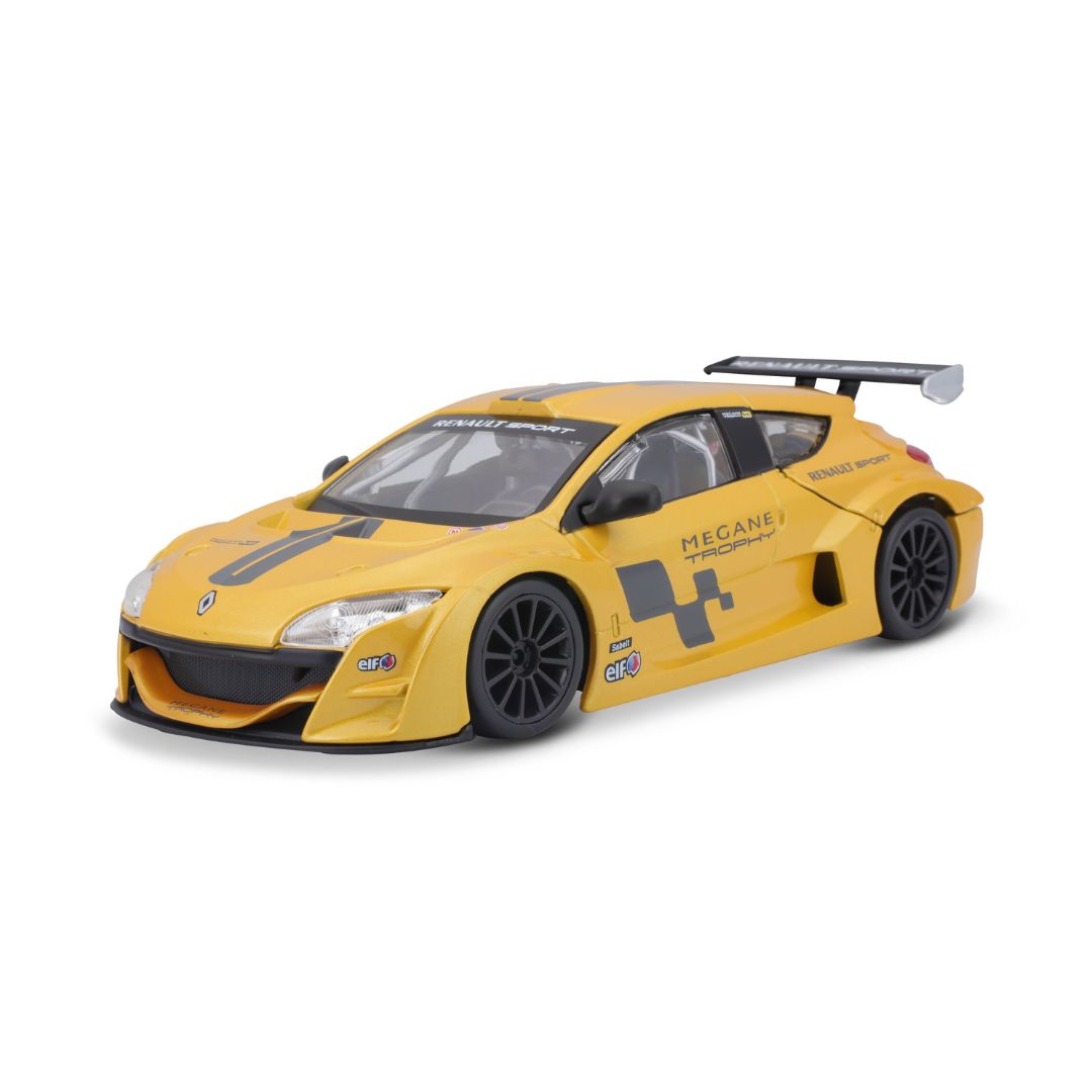 18-22115 Bburago -  Renault Megane Trophy, gialla - Scala 1:24