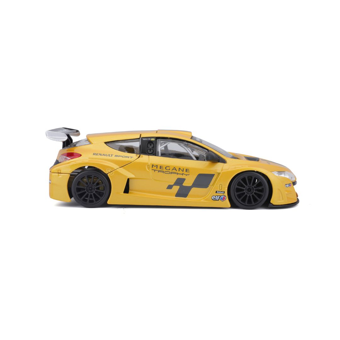 18-22115 Bburago -  Renault Megane Trophy, gialla - Scala 1:24