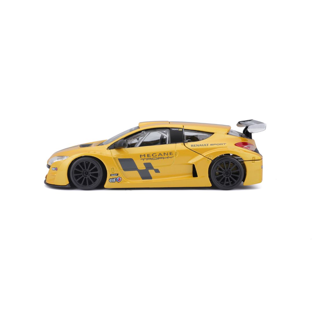 18-22115 Bburago -  Renault Megane Trophy, gialla - Scala 1:24