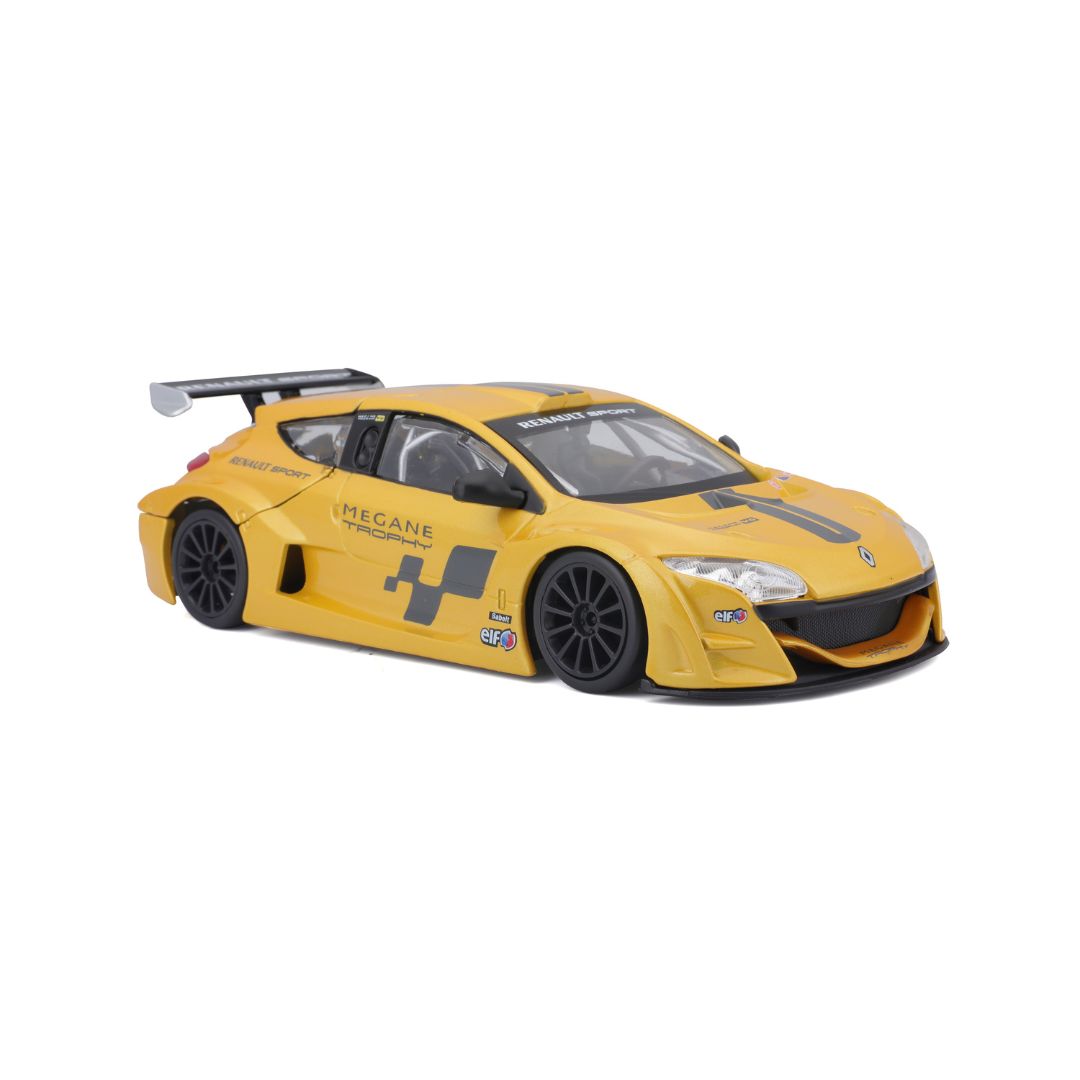 18-22115 Bburago -  Renault Megane Trophy, gialla - Scala 1:24