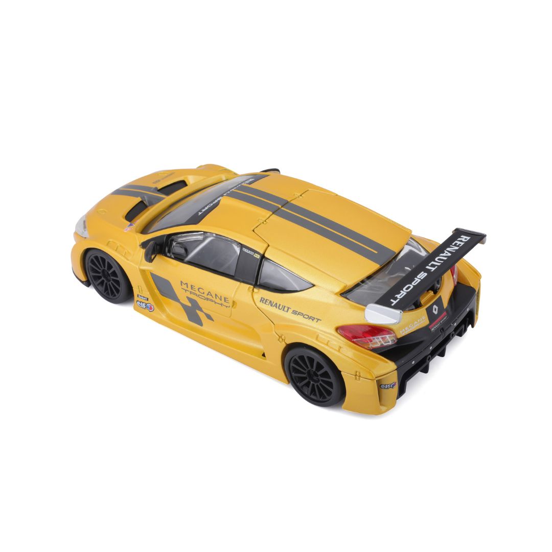 18-22115 Bburago -  Renault Megane Trophy, gialla - Scala 1:24