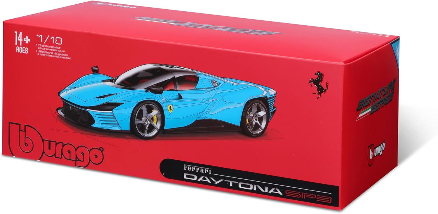 18-16912 Bu Bburago 1:18 Ferrari  Signature - Ferrari Daytona SP3