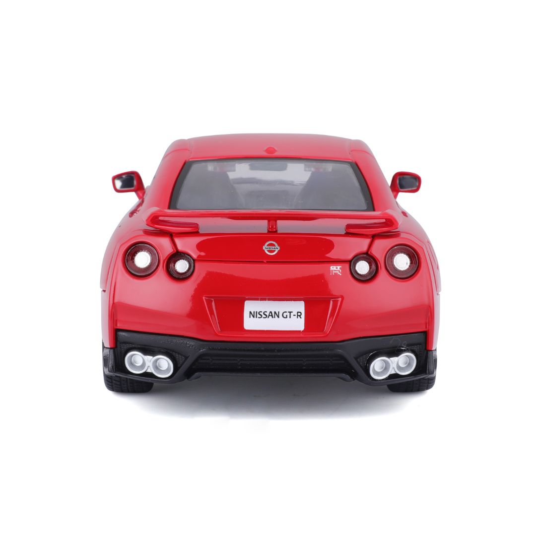 18-21082 Bburago - Nissan GT-R (2017), rossa - Scala 1:24