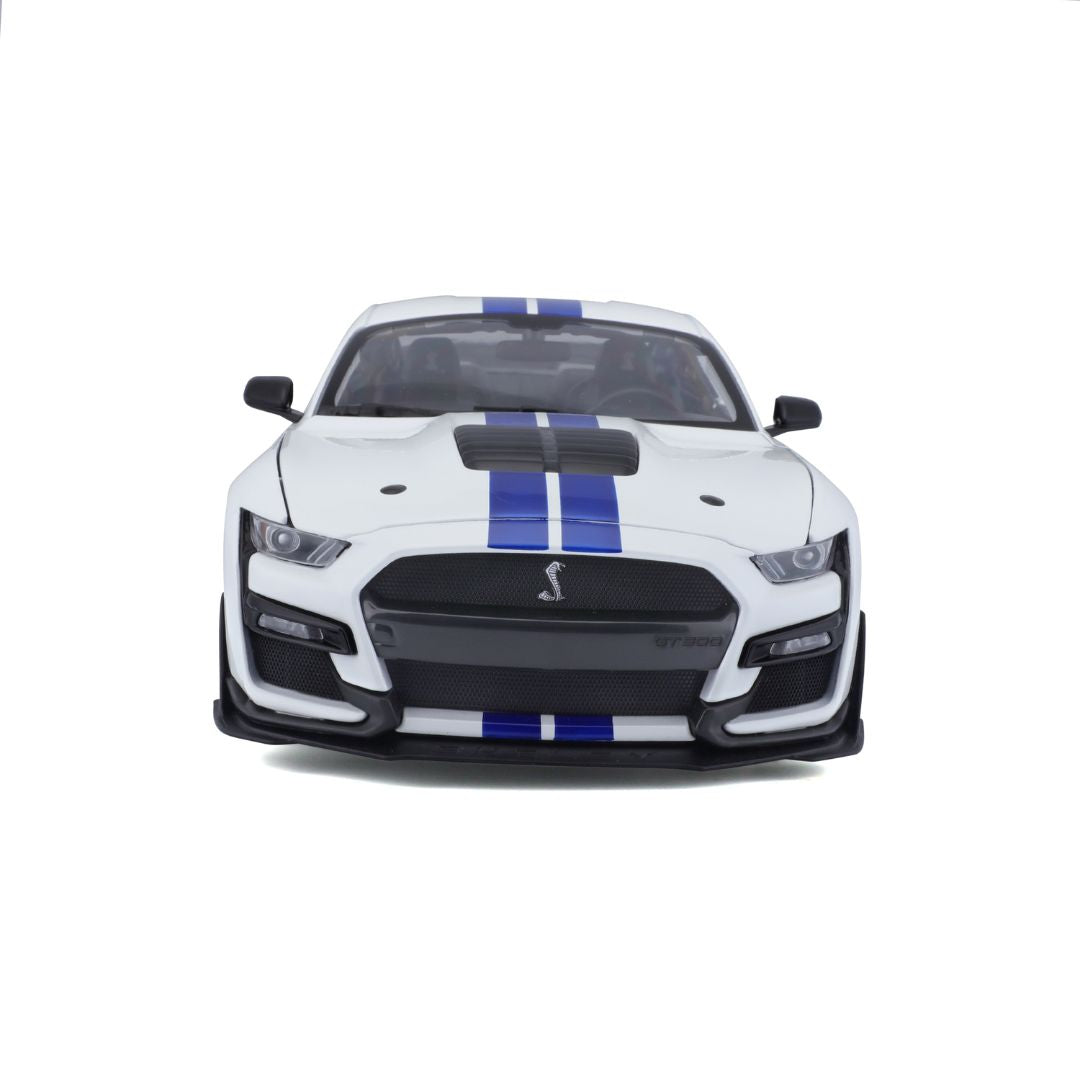 31452 WT Bburago Maisto - Mustang Shelby GT500 (2020), bianca - 1:18