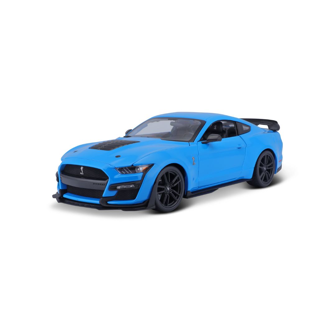 31452 WT Bburago Maisto - Mustang Shelby GT500 (2020), blu - 1:18