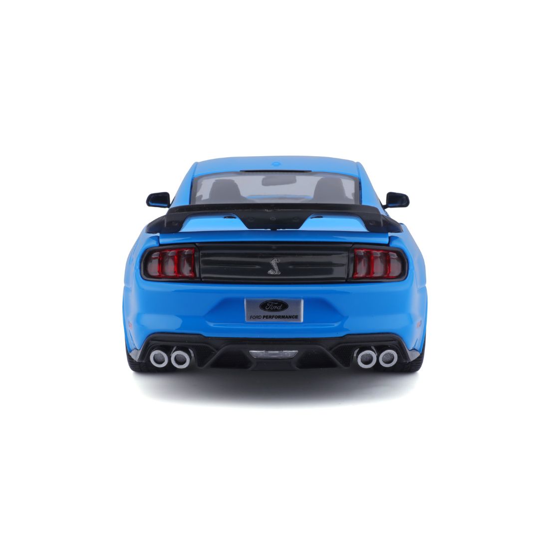 31452 WT Bburago Maisto - Mustang Shelby GT500 (2020), blu - 1:18