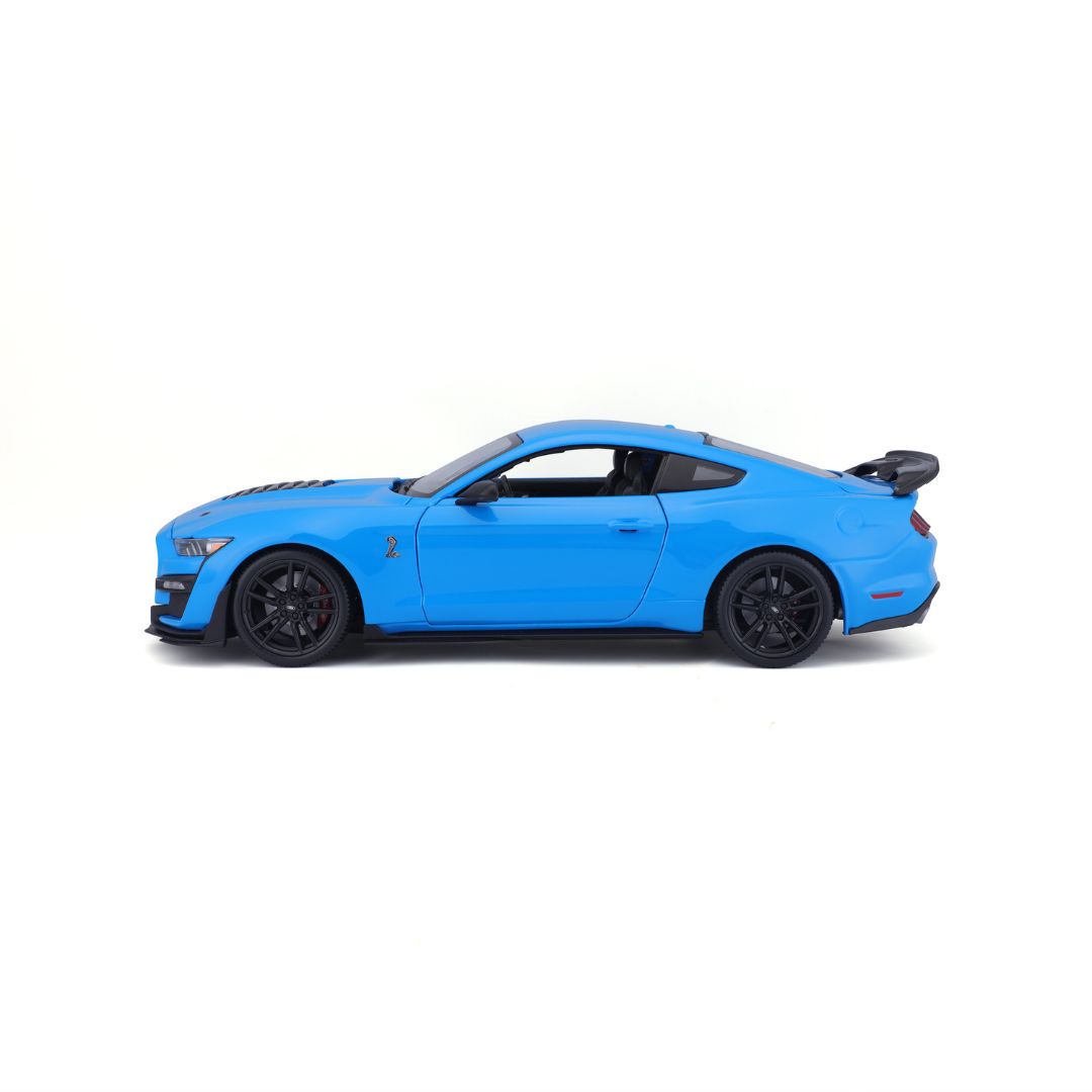 31452 WT Bburago Maisto - Mustang Shelby GT500 (2020), blu - 1:18