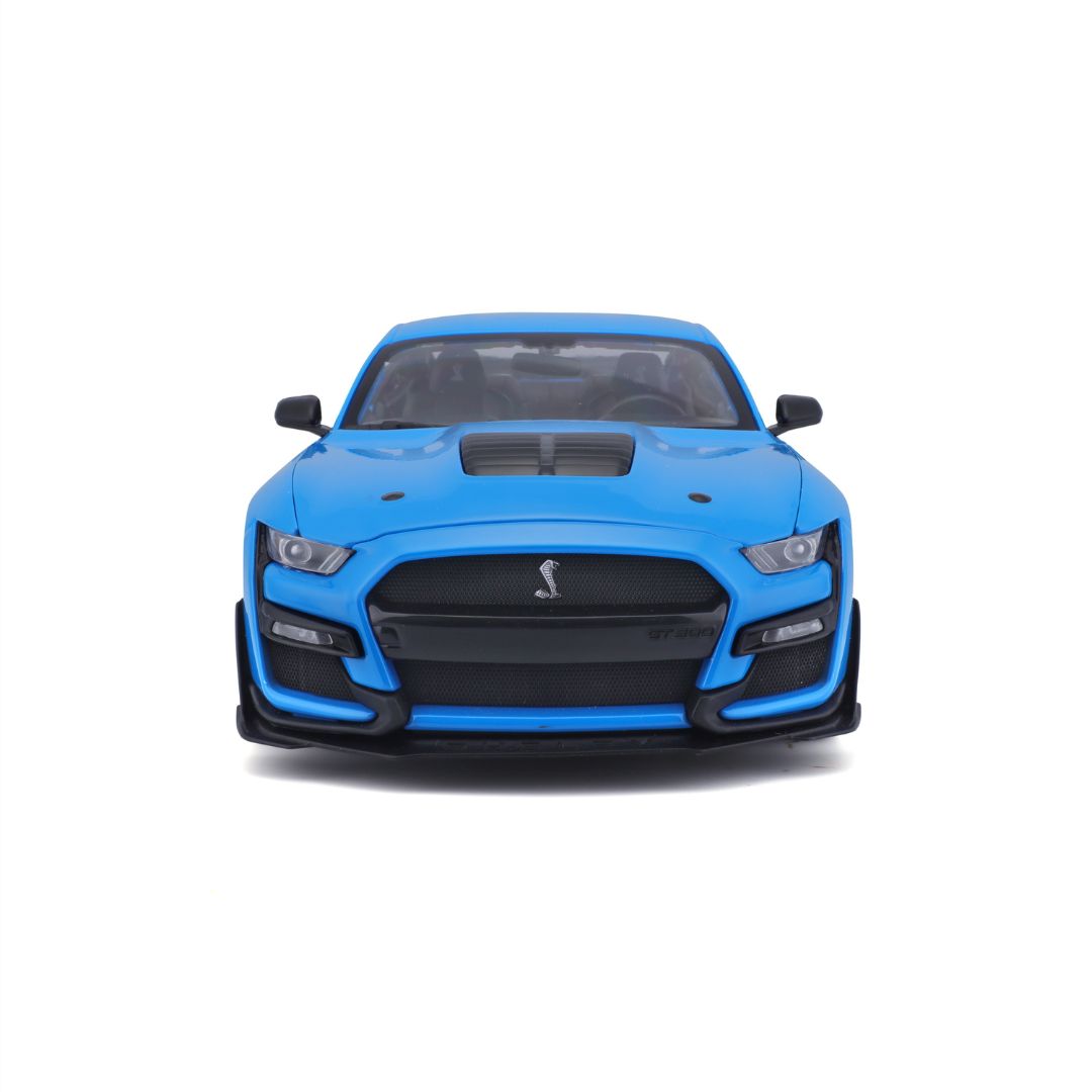 31452 WT Bburago Maisto - Mustang Shelby GT500 (2020), blu - 1:18