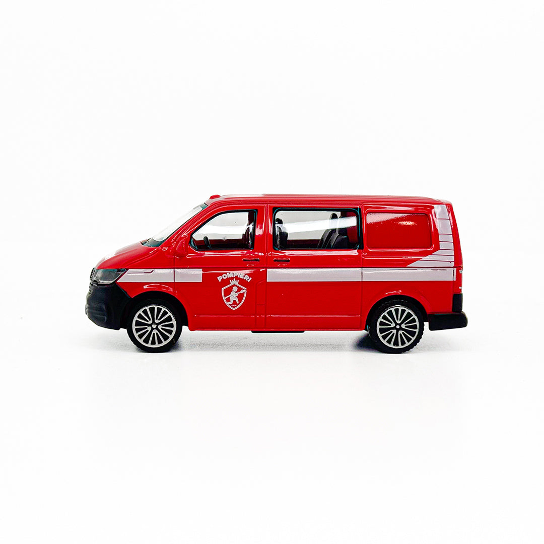 18-30414 Burago Maisto - Volkswagen T 6,1 transporter dei Vigili del Fuoco 1:43