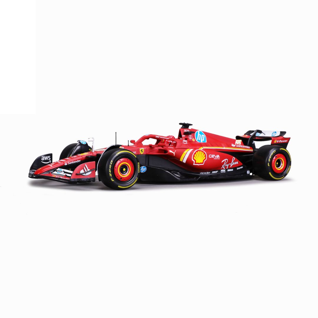 *18-16815S Bburago Formula Racing - Ferrari SF-24 #55 (Sainz) - 1:18