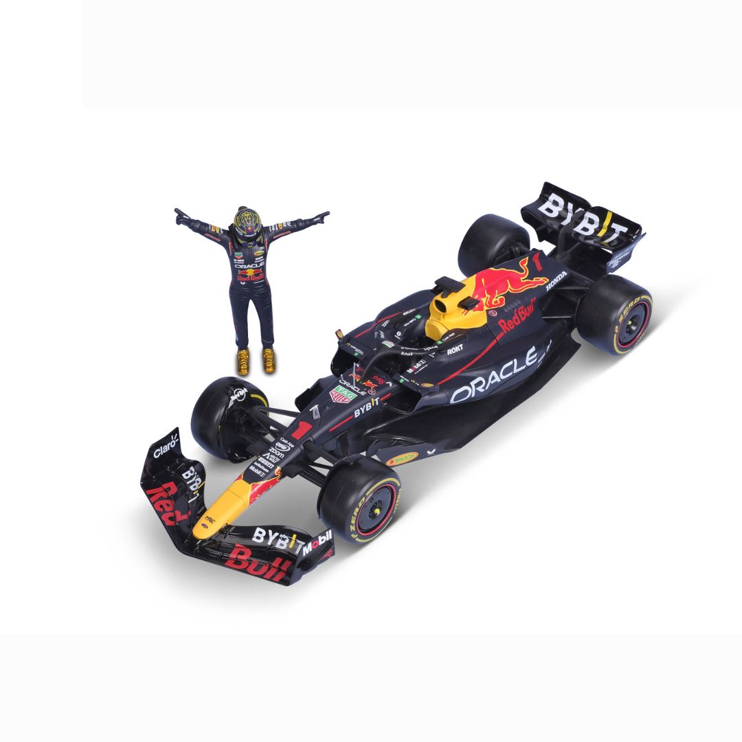 18-28036V Bburago Race - Red Bull RB19 (2023) #1 - figura Verstappen