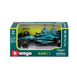 18-38190S Bburago Race - Aston Martin AMR23 #18 (Stroll) - Scala 1:43