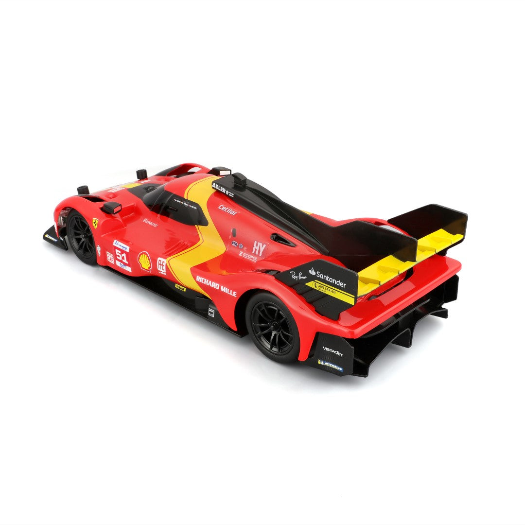 82861 Bburago Maisto Tech Ferrari 499P LMH (2023)Le Mans Champion 1:16