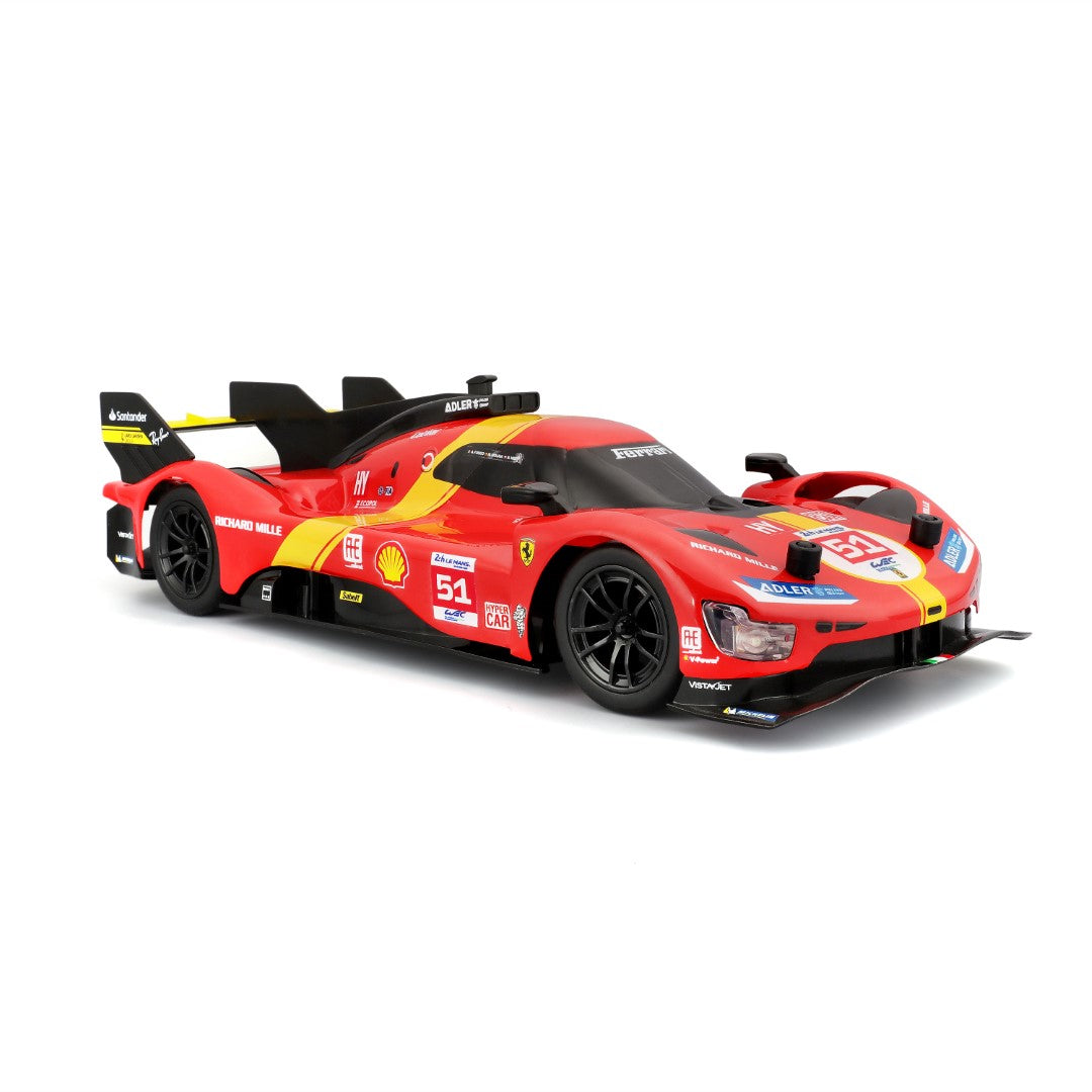 82861 Bburago Maisto Tech Ferrari 499P LMH (2023)Le Mans Champion 1:16