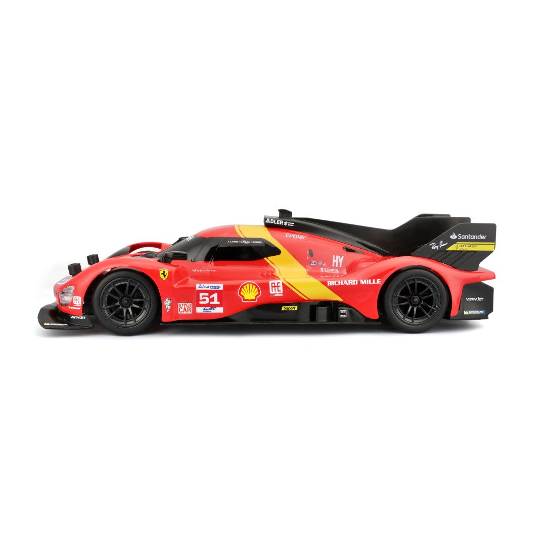 82861 Bburago Maisto Tech Ferrari 499P LMH (2023)Le Mans Champion 1:16