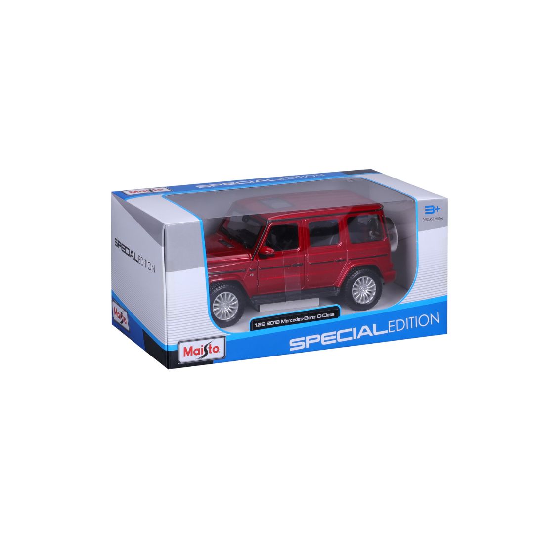 10-31531 Bburago Maisto - Mercedes-Benz G Class (2019), rossa - 1:25