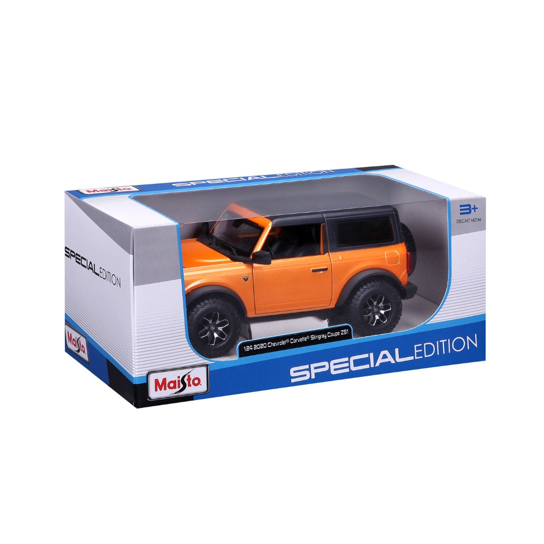 31530 OG Bburago Maisto - Ford Bronco Badlands 2 porte (2021), arancio