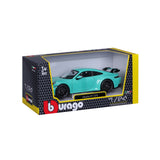 *18-21104 Bburago - Porsche 911 GT3, verde menta - Scala 1:24