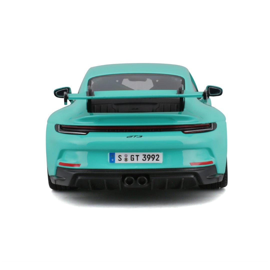 *18-21104 Bburago - Porsche 911 GT3, verde menta - Scala 1:24