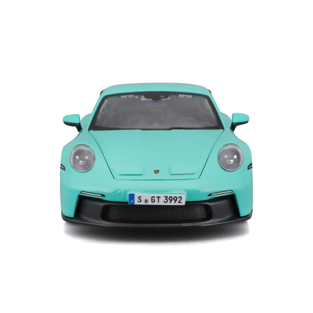 *18-21104 Bburago - Porsche 911 GT3, verde menta - Scala 1:24