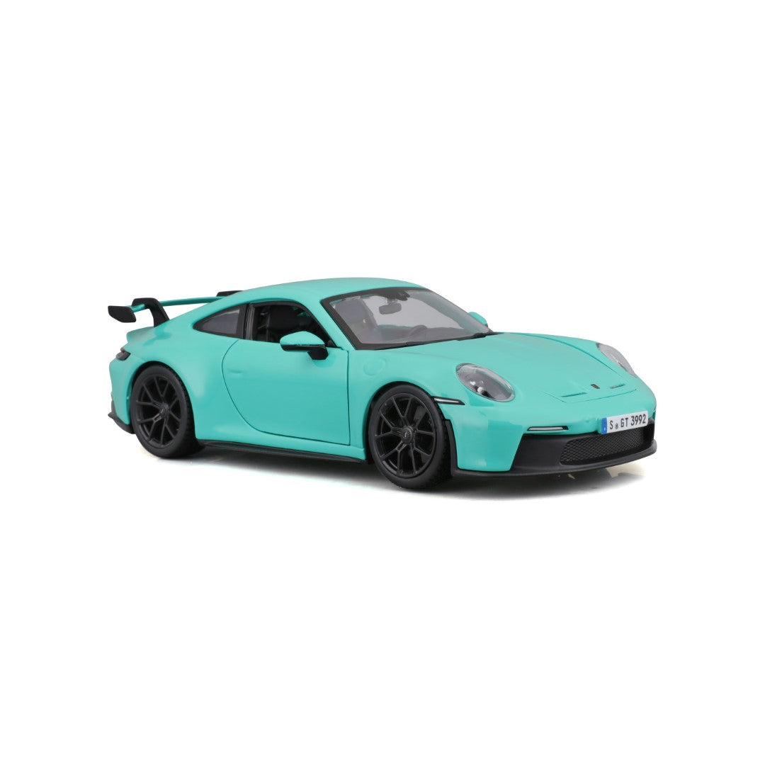 *18-21104 Bburago - Porsche 911 GT3, verde menta - Scala 1:24