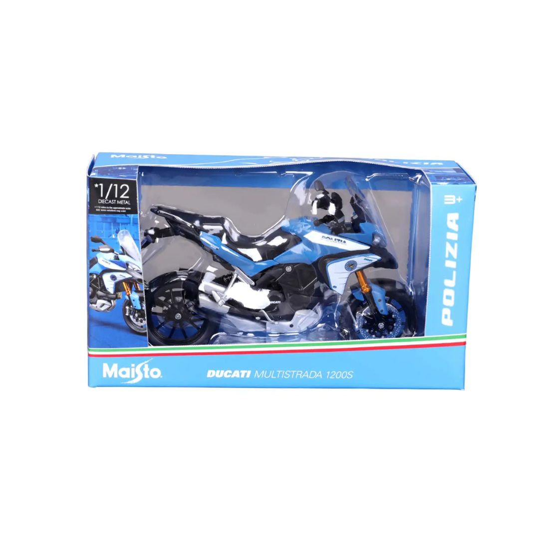 *31101P Bburago Maisto - Ducati Multistrada Polizia - Scala 1:12