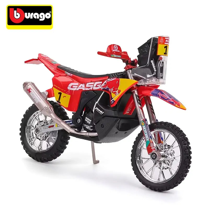 *18-51070 Bburago Race - KTM 450 - Scala 1:18 - Moto da Rally a scelta