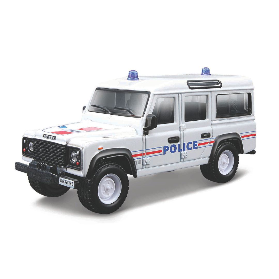 18-32003 Bburago - Land Rover Defender 110 - Vigili del fuoco o Polizia